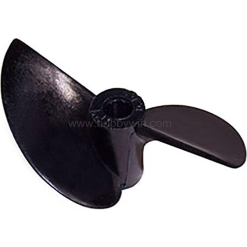 D70xP1.4 Carbon Propeller aperture 6.35mm for RC Racing Boat Ship Scale Model Yacht