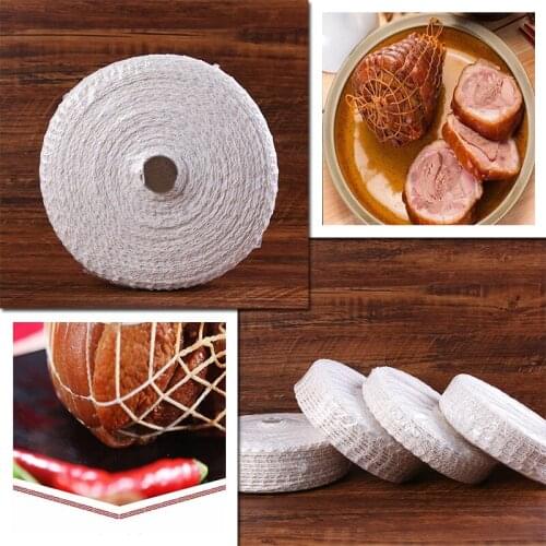 3 Meter Cotton Meat Net Ham Sausage Roll Net Hot Dog Net Butchers Strings Bacon Sausage Packaging Tools Kitchen Cooking Tool