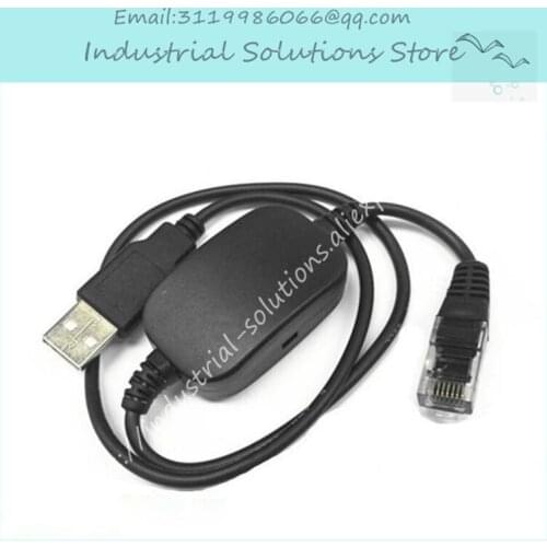 PLC Programming Cable Data Line USB-CNV3 USB To 8PIN Crystal Head NB Series Data Cable New