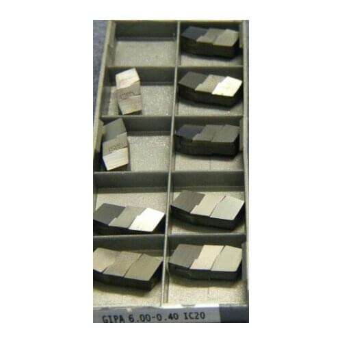 ORIGINAL 10PCS CARBIDE INSERT GIPA6.00-0.40 IC20