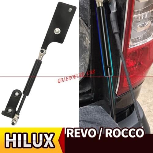 QDAEROHIVE rear gate strut shock tail gate gas slow down for Toyota hilux revo rocco 2015-2019