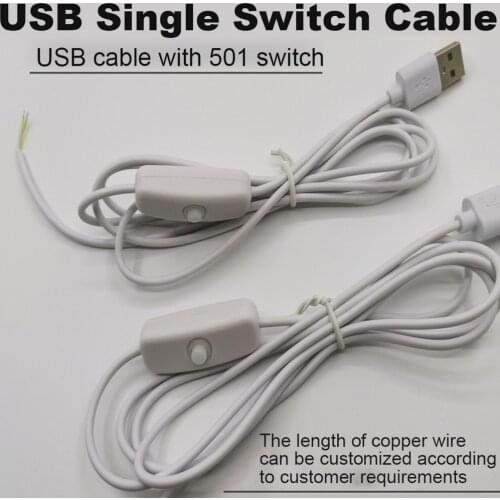 LED Desk Lamp Switch Cable 501usb With Switch Cool Lamp LED Clip Lamp Small Night Lamp Cable Novelty Lighting Lights New Fancy