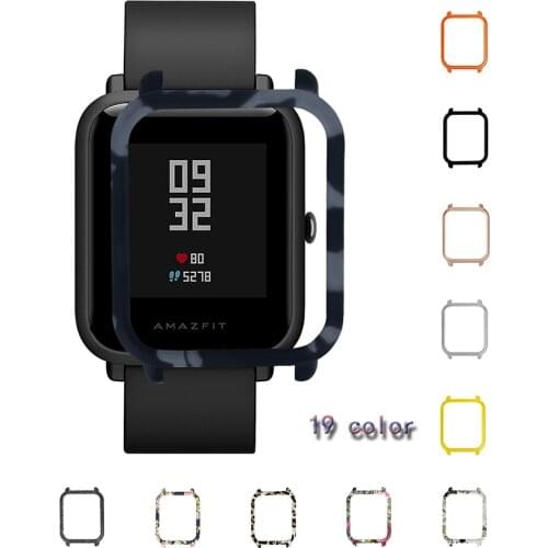 Smart Watch Protector Case for Xiaomi Amazfit Bip Slim PC Bumper Protective Cover shell Xiaomi Amazfit Bip Accessories