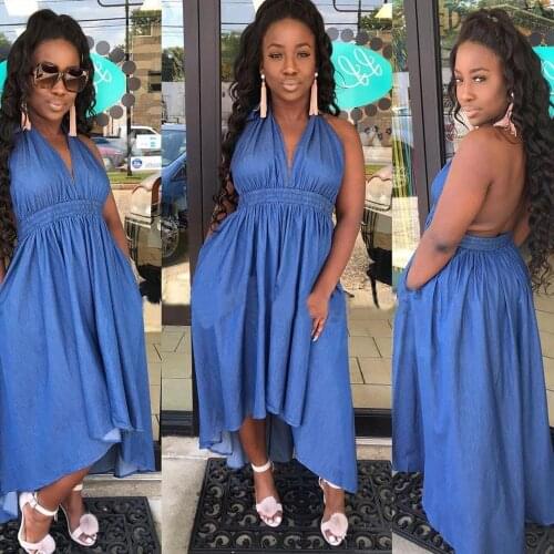 Women Summer Sexy Club Short Denim Dress Woman Fashion Sleveless Cotton Slim Party Jean Dresses Female Casual Beach Frocks