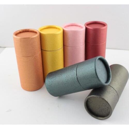 10ml Essential Oil Bottle Kraft Paper Packaging Cardboard Tube Jewelry/Cosmetics /Gifts Packing Box Free Shipping SN756