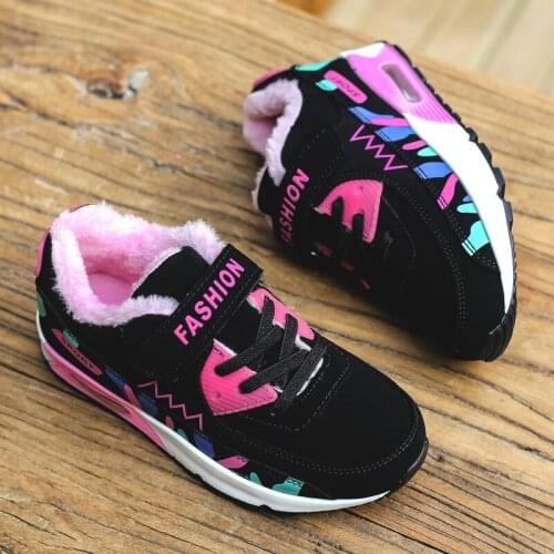 2020 Winter Keep Warm Children Sneakers Comfortable Kids Shoes for Girl Fashion Casual Sports Shoes Girls Sneakers Running Shoes