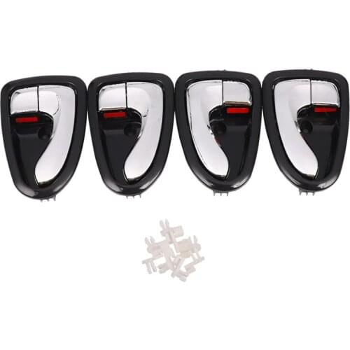 4Pcs Car Inside Door Handle Front Rear Left Right For HYUNDAI ACCENT / VERNA 2000-2006 8261022001LG 8262022001LG