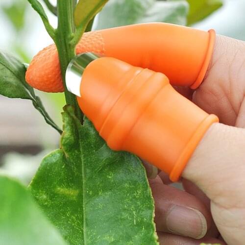 6pcs Gardening Thumb Knife Fruit and Vegetable cutting Harvesting Tool Plant Separator Picking Portable Knife Garden Tool