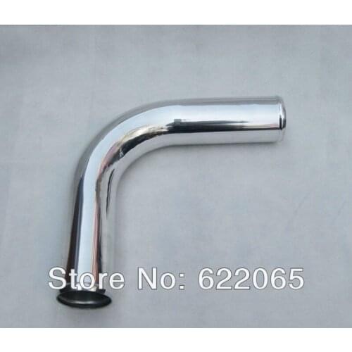 New Arrival 90Degree Aluminum pipe 102mm(4Inch) 500Length,Sliver Polished Aluminum Piping Racing Parts