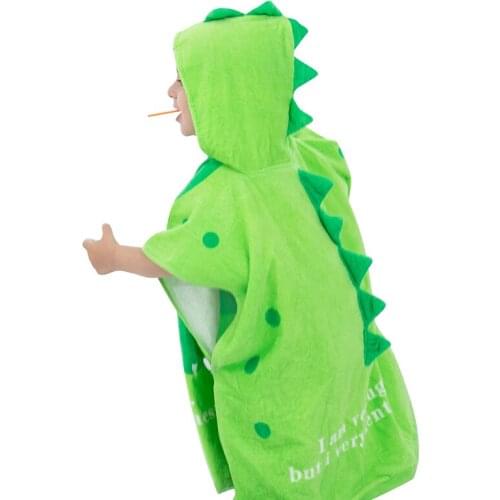 Chun Ke Childrens Bathrobes Cotton Towels Bathrobes Girls Boys Can Wear Bath Skirts Absorbent Childrens Bath Towels Cloaks