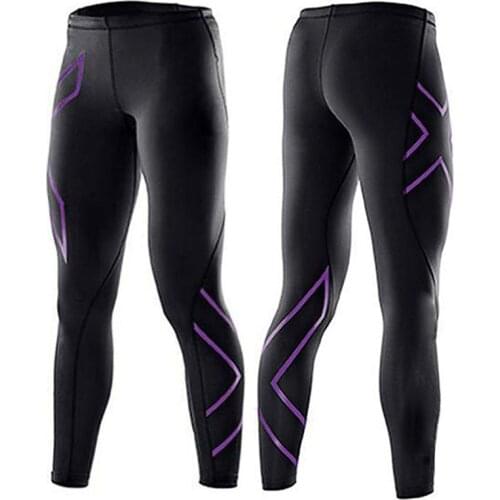 Fashion Printed Tight Trousers Women Outdoor Breathable Wicking Fitness Yoga Clothes Ladies Casual Trousers