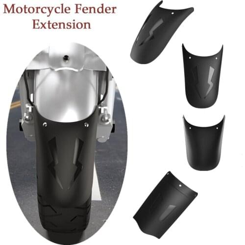 Motorcycle Mudguard Extender Universal PP Motorcycle Fender Extension Front Motorbike Lengthen Splash Guard Fender for Honda