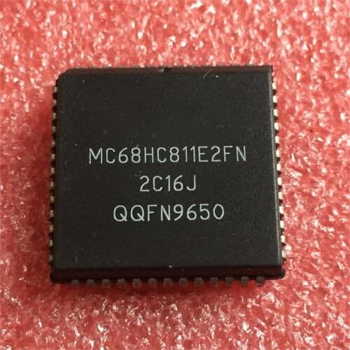 New 10pcs/lot MC68HC811E2FN 68HC811E2FN MC68HC811 PLCC-52