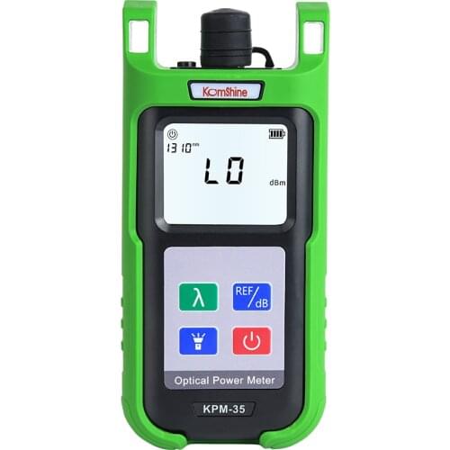 KomShine KPM-35 Optic Fiber Power Meter FTTH Fiber Cable Tester And Singlemode Fiber Optical Light Source KLS-35