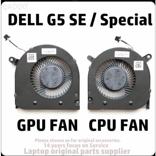 Laptop Replacement Cooler Fan For Dell G5 15 SE Gaming Laptop CPU & GPU Cooling Fan