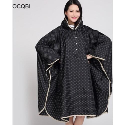Poncho Raincoats Women Raincape Waterproof Outdoor Bike Comprehensive Waterproof Mantle Rain Coat Girls Windbreaker
