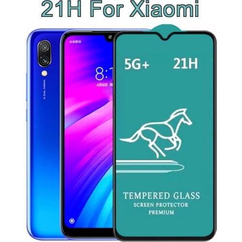 Sinzean 100pcs 21H Screen Protector For Xiaomi 11/10 lite/mi 8/mi9 lite/A3/POCO X3 NFC/POCO X3 pro 2.5D Full Glue Tempered Glass