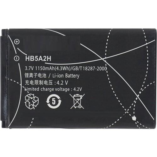 Replacement Phone Battery HB5A2H For Huawei C5730 U8110 U8500 U8100 T552 U7519 U7520 1150mAh