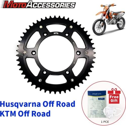 MTX SPROCKET Bi-Metal Rear Sprocket 11B-KM1 45t 48t 49t 50t 51t 52t For Husaberg FE650 TE125 KTM 200 250 XC-F FE450 FE570 350 FE