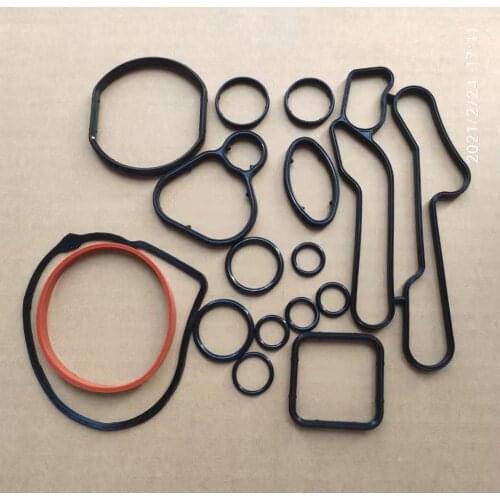 10 Sets) Cooling System Seal Oil Cooler Gasket Seals OEM# 55354073 24445723 For Chevrolet CRUZE Sonic OPEL Astra Zafira Signum