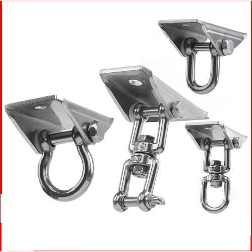 304 stainless steel buckle roof air Yoga sandbag swing air hammock chair fixed plate hook hanging plate
