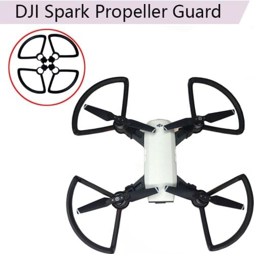 4PCS Propeller Guard for DJI Spark Drone Quadcopter Quick Release Protective Blade Bumper Protector Drone Accessoroies