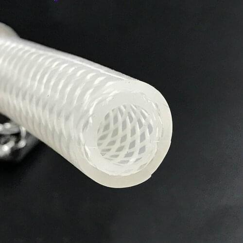 5m food grade reticulated duct chequered Anilox tube high pressure silicone braided hose heat-resistant