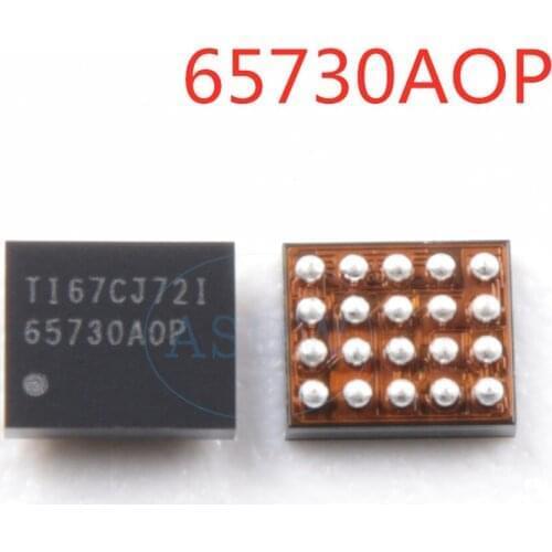 65730AOP 65730 For iPhone 5S/5C/6/6 plus U1501 6S/6SP U4000 7/7Plus U3703 LCD Display IC Chestnut chip 20 pins