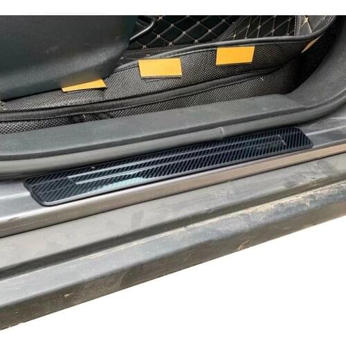 For 2021 Nissan Kicks Accessories Stainless Steel Door Sill Scuff Plate Protector Trim Kick Guard Pedal Step Cover Car Styling