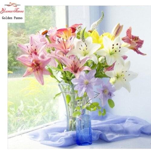 Golden panno,5D,diy diamond embroidery,Full,square,Diamond Painting,Cross Stitch,3D,diamond,Mosaic,Needlwork,Crafts,early mornin