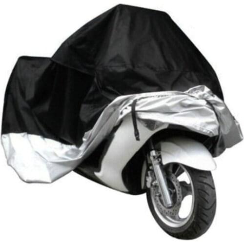 Motorcycle cover universal Outdoor UV Protector Scooter All Season waterproof Bike Rain Dustproof cover M L XL 2XL 3XL 4XL 190T