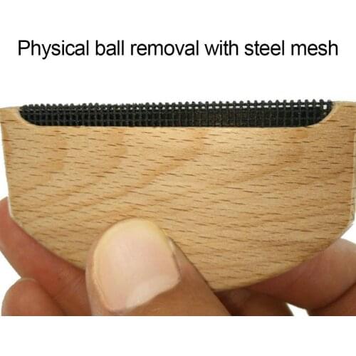 Wooden Garment Care Anti Pilling Manual Sweater Brush Clean Comb Remover To Lint Use Easy Easy Trimmer Fuzzy Fabric Use G3A6
