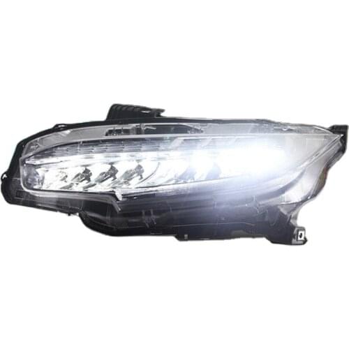 GoodmolldsCar headlights for Civic 2016 2017 2018 2019 Led PLUG & PLAY DRL front lamp for hondas civic headlamp assembly