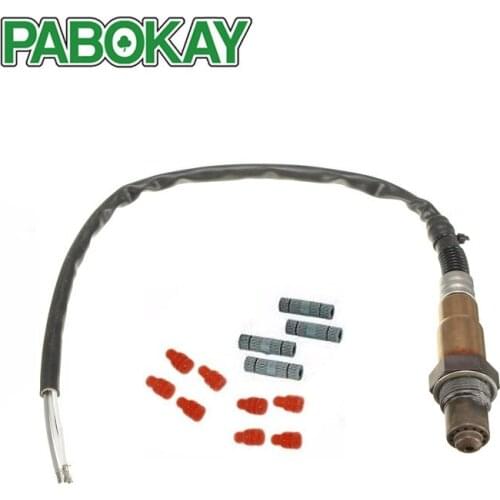 FS Universal Lambda Sensor 0258986602 Oxygen for Citroen Ford Hyundai Renault Volvo VW, 4 Wire O2