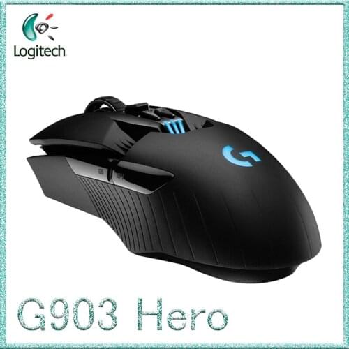 Logitech G903Hero Packing Upgraded 2.4Ghz Wireless Laptop Gamer Genuine Gaming Mouse
