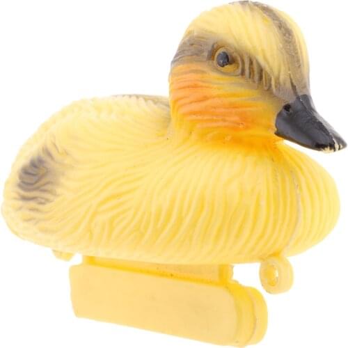 Lovely Small Yellow Duck Garden Duck Decoy Floating Duck Hunting Fishing Decoy