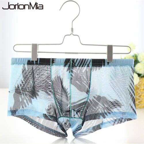 Mens Underwear Boxer Men Shorts Male Panties Printed Sexy underwear men Underpants Cueca Masculina ropa interior hombr Y02