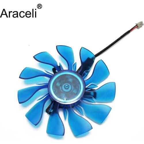 88mm GA91O2U R7 250X 260 2Pin Cooler Fan For HIS R7 250X iCooler R7 360 GREEN iCooler Graphics Card Cooling Fan