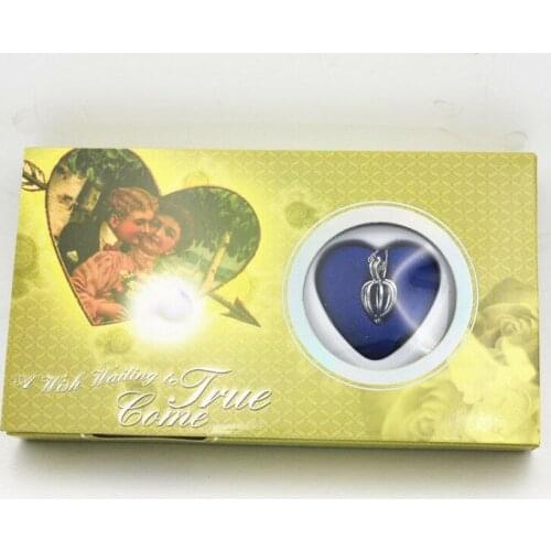 Great Xmas Gift Love Wish Pearl Kit Heart Cage 17" chain Necklac Love lovers