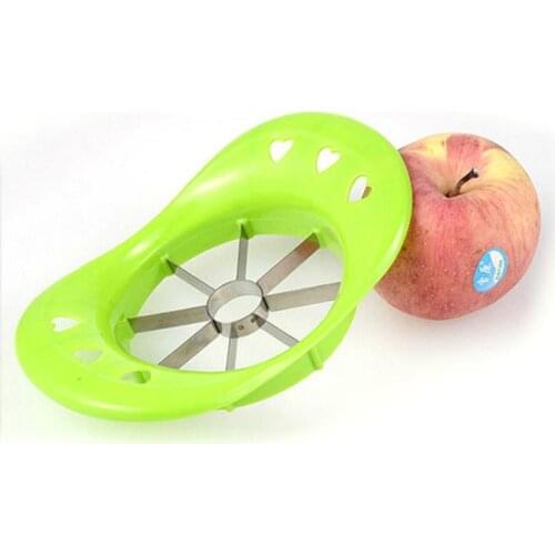 Apple Fruit Cutter Apple Slicer Fruit Cut Artifact Knife Stainless Steel Large Cut Fruit Knife One Size Cut Kitchen Accessories