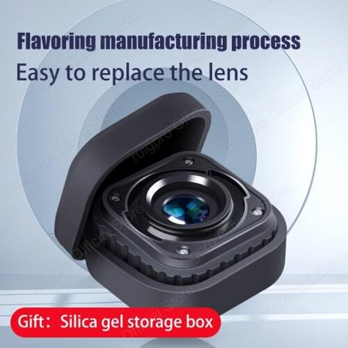 Wide-angle Fisheye Lens 15X Macro Lens for gopro hero 9 black Action Camera Optical Glass Lens Vlog Shooting Accessories