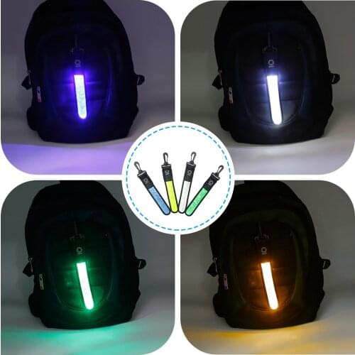 LED Light Reflective Belt Strap Outdoor Running Cycling Hanging Pendants Lighting Pendant Decor Hot Sale Sports Safety Bag Penda
