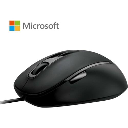Microsoft 4500 Comfortable Blue Track Wired Mouse 1000DPI For PC,Laptop and MAC