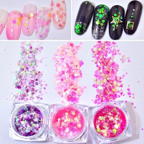 UPRETTEGO Sequins For Nail Design