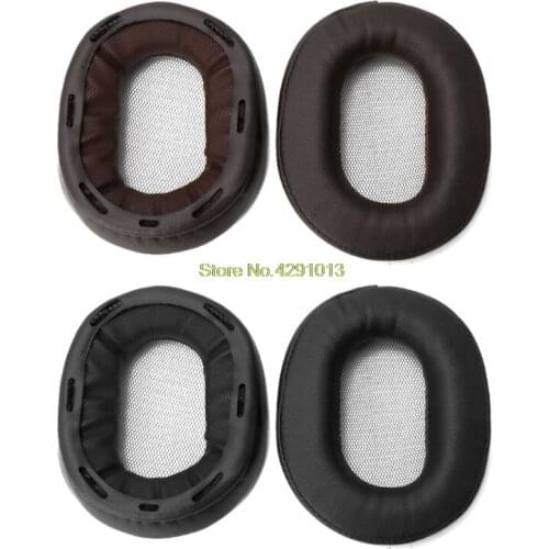 Replacement Earpads Earmuff Cushion For SONY MDR-1R MK2 1RBT 1ADAC MDR-1A 1ABT Protein Softer Leather Ear Pad Earphone