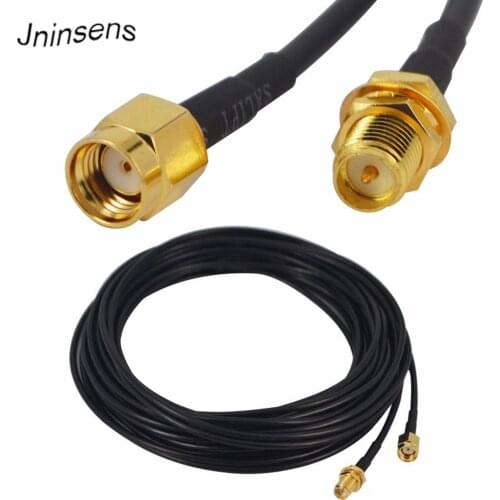 3M 6M 9M RP-SMA RP SMA WIFI Antenna Extension Cable Wire for Wireless Wi-Fi Router Adapter Wholesale
