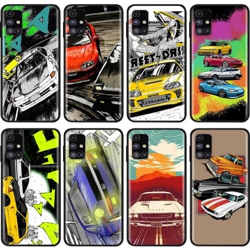 D AE86 Animation For Samsung Note 20 10 8 9 M02 M31 S M60S M40 M30 M21 M20 M10S F62 M01 Ultra Pro Plus Phone Case