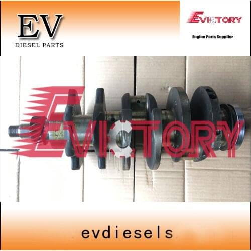 EV For Mitsubishi engine S3F crankshaft forged steel mini excavator use S3F