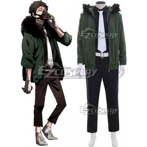 My Hero Academia Boku No Hero Akademia Kai Chisaki Cosplay Costume - Without Mask E001