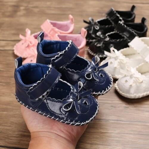 0-18 MSummer Kids Shoes Baby First Walker Shoe Leathers Sweet Children Sandals Girls Toddler Baby Breathable Hollowing Out Shoes